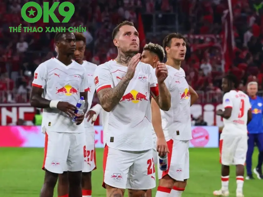 RB Leipzig sẽ cần nhanh chóng sốc lại tinh thần sau thảm bại với tỉ số 0-6 trước Bayern Munich (Ảnh: Bundesliga) RB Leipzig sẽ cần nhanh chóng sốc lại tinh thần sau thảm bại với tỉ số 0-6 trước Bayern Munich (Ảnh: Bundesliga)