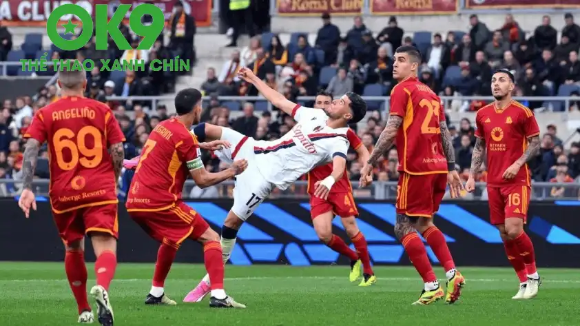Chủ nhà AS Roma chiếm lợi thế lớn. Chủ nhà AS Roma chiếm lợi thế lớn.